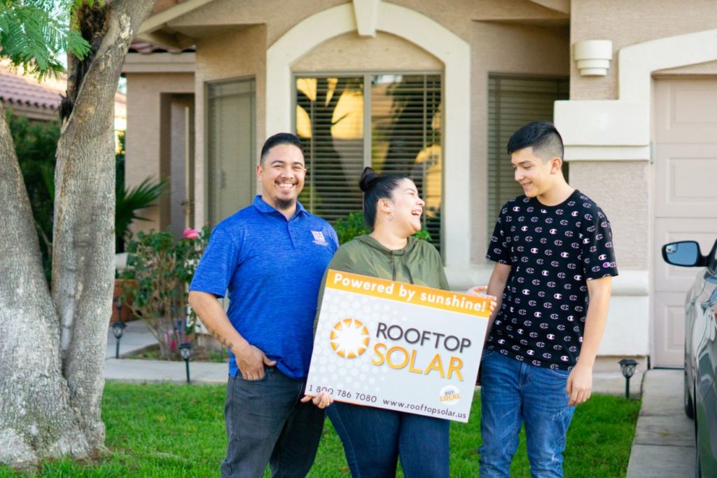 Happy Rooftop Solar Customers